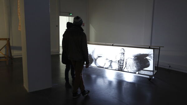 Bruissements du dehors – vue de l'exposition © Philippe Costes