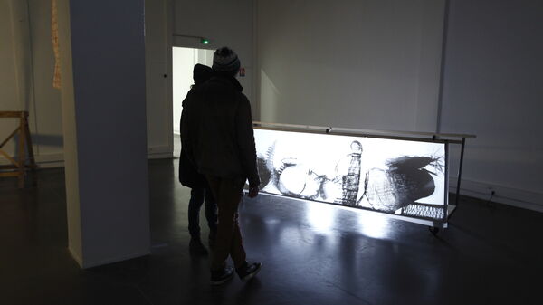 Bruissements du dehors / vue de l'exposition © Philippe Costes