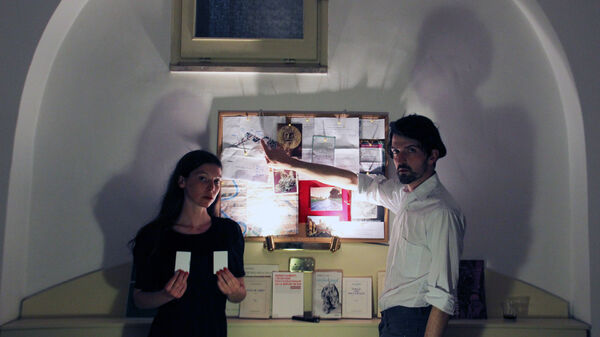 Agathe Boulanger – Recherche à la villa, vidéo, capture d'écran, documentation de recherche, Villa médicis, Rome © Agathe Boulanger / Grégoire Devidal