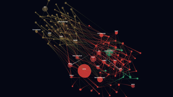 .CORP – Vice Organique, 2017, visualisation de réseau, site Web et installation, capture d’écran © .CORP