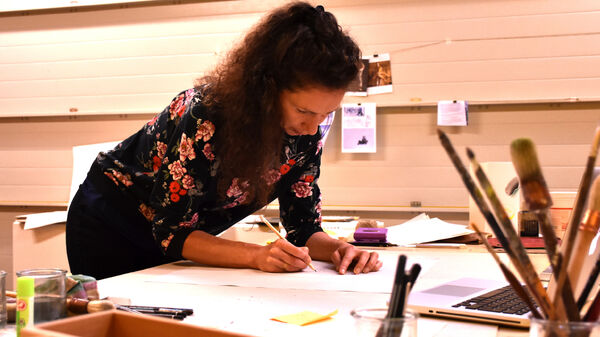 Elsa Hieramente – Si crues fictions, série en collaboration avec l’auteur Claude Enuset, 2020, dessin numérique, dimensions variables © Elsa Hieramente