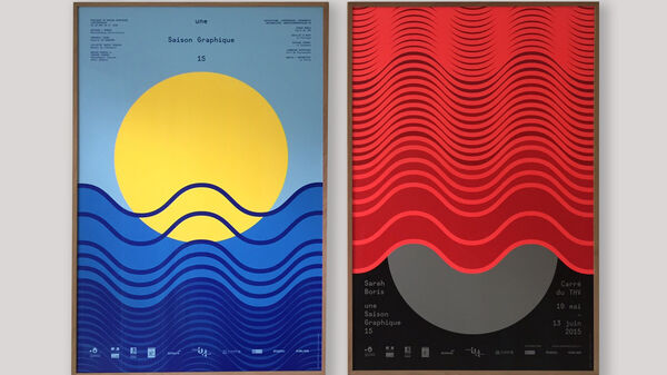 Sarah Boris – Le Théâtre Graphique, affiches sérigraphiées, Sarah Boris © Sarah Boris